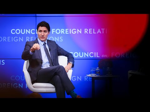 Trudeau's thoughts on leadership in 2023 | Armchair discussion at Council on Foreign Relations