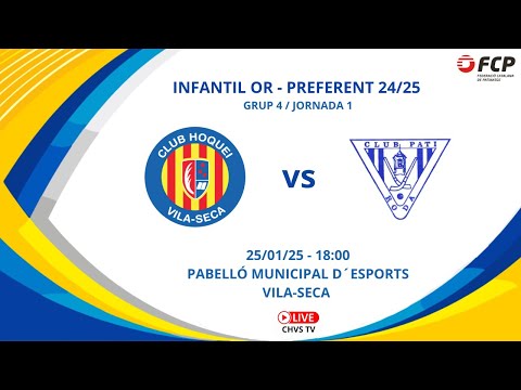 CH Vila-seca vs CP Roda (1a Jornada #InfantilOrPref 24/25)