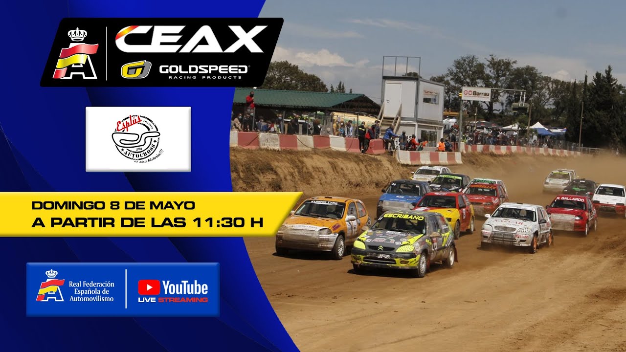 En directo: CEAX Goldspeed –  Autocross Esplús 2022