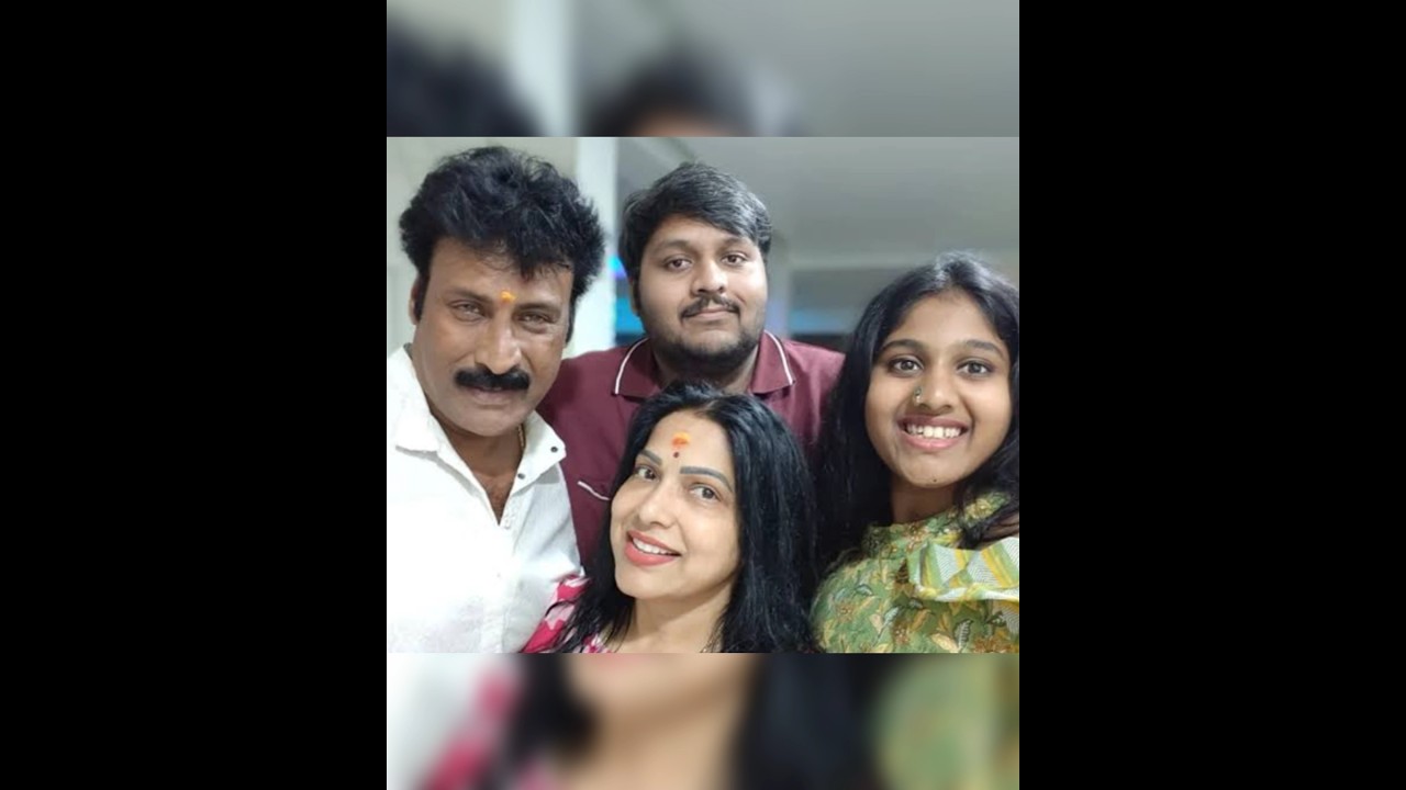 serial actress Haritha and Jackie real life family photos 
