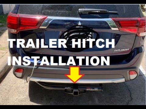 How to install a Trailer Hitch Receiver – Mitsubishi Outlander 2014-2020