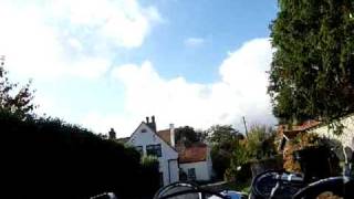 Autumnal Bike ride Part 2 on my Triumph Trident T150V through the Kent countryside.