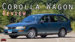 1995 Toyota Corolla Wagon Review  A 90's, Manual, Economy Wagon!