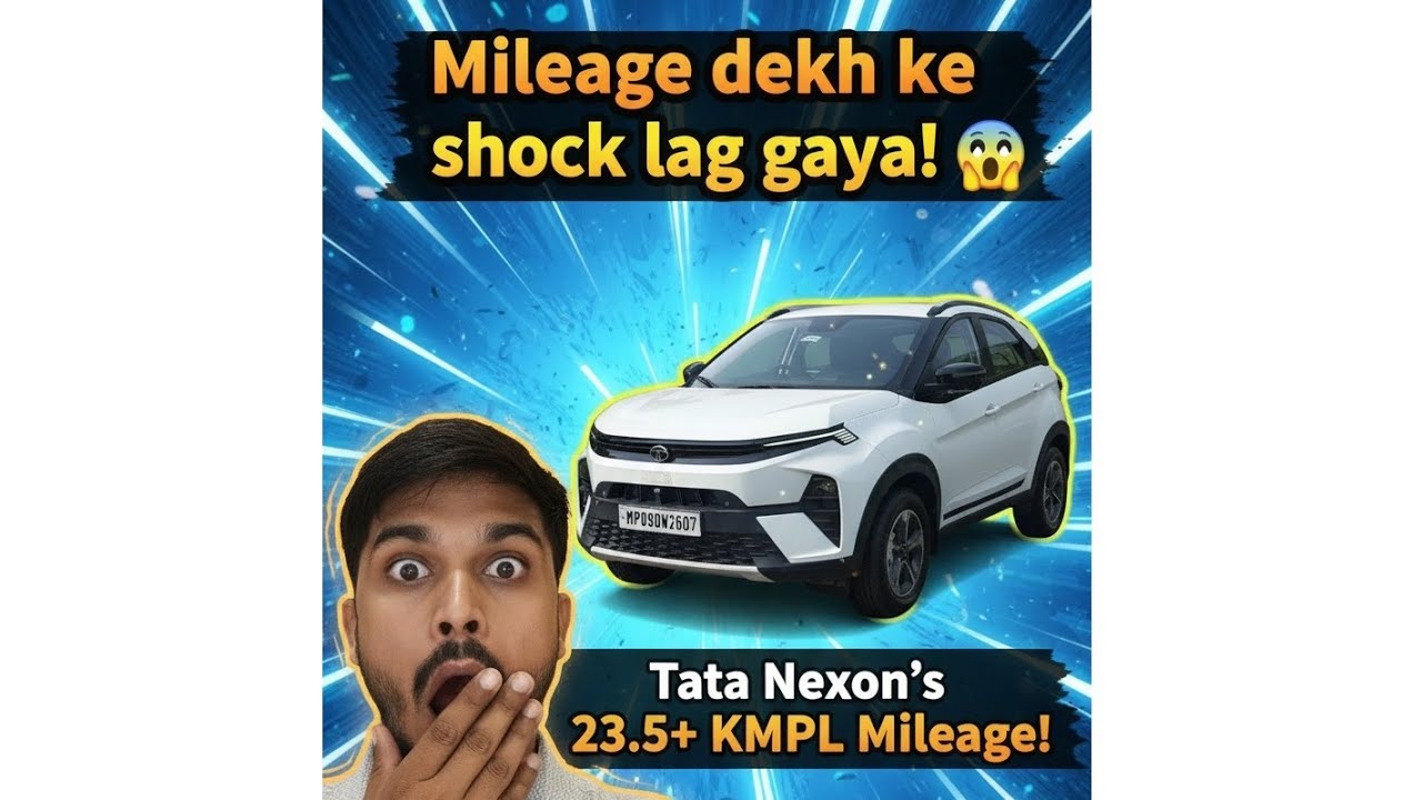 Tata Nexon 2025 Petrol Mileage Secrets🔥 | Real Tips to Boost Fuel Efficiency 