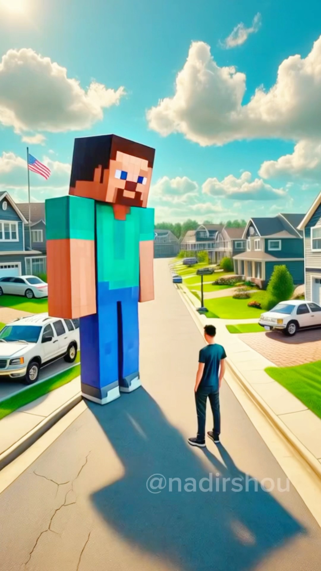 minecraft character kidnapped me ?