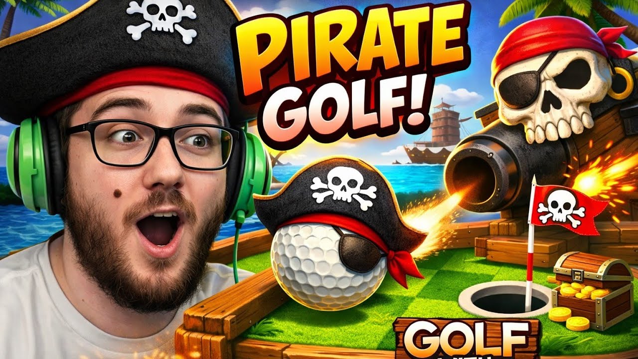 GOLF MED PIRATER!