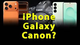 Apple iPhone 17 vs Samsung Galaxy 25 vs Canon R6 @betterpixs