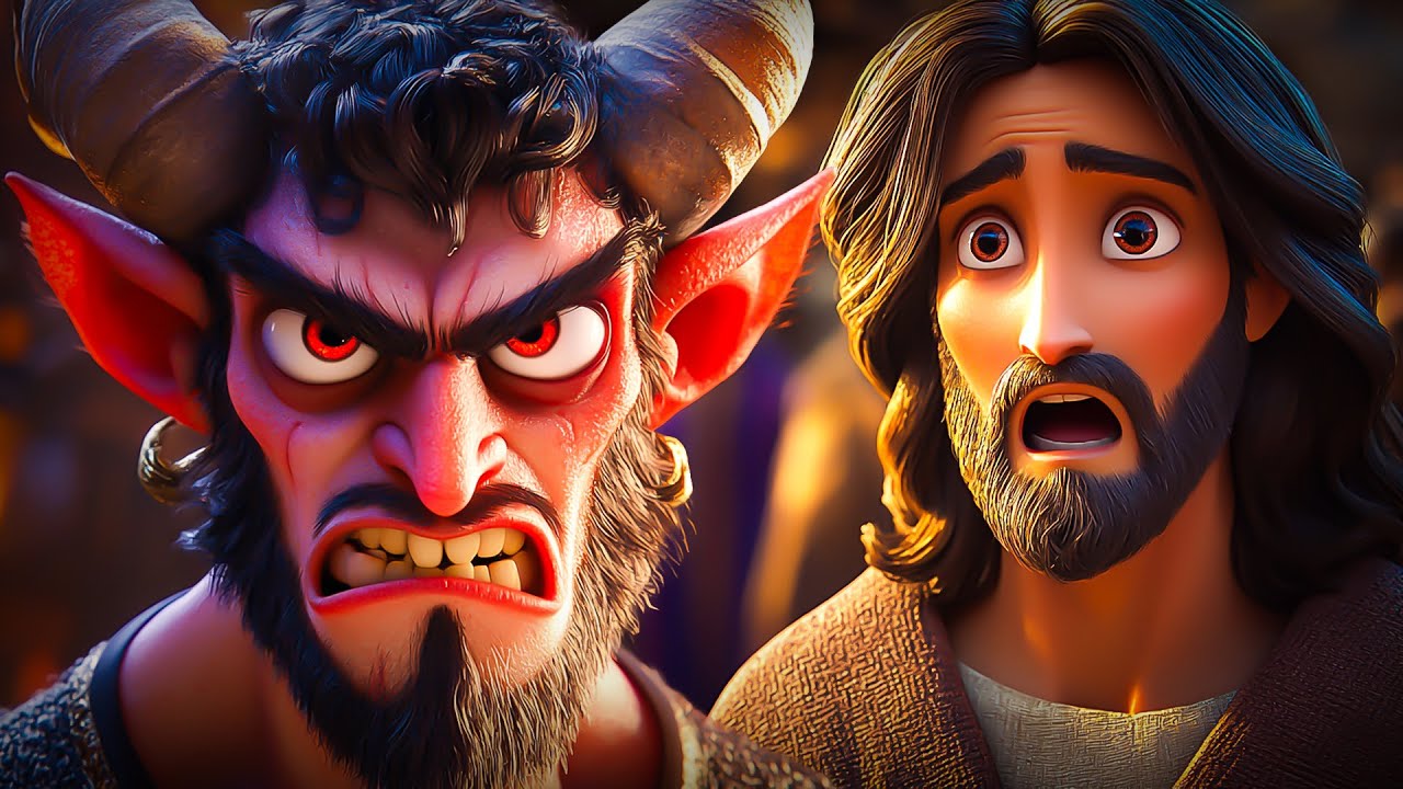 Jesus and The Demon Possessed Man Bible Story | Animated Movie - YouTube