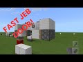 How To Make A Super Fast Jeb Door In Minecraft Bedrock Edition! (Simple And Cheap!)