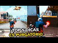 TOP 5 DICAS 4x4 CS PURGATORIO NO FREE FIRE!