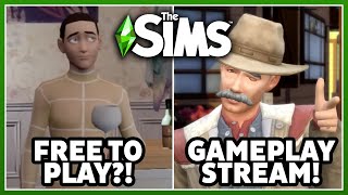 Sims 5 Free to Play! Horse Ranch Livestream Date!