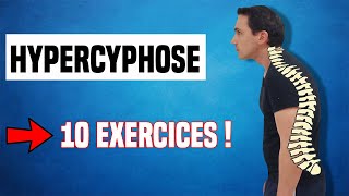 10 EXERCICES CONTRE L'HYPERCYPHOSE THORACIQUE (DOS ROND) [KINÉ] Resimi