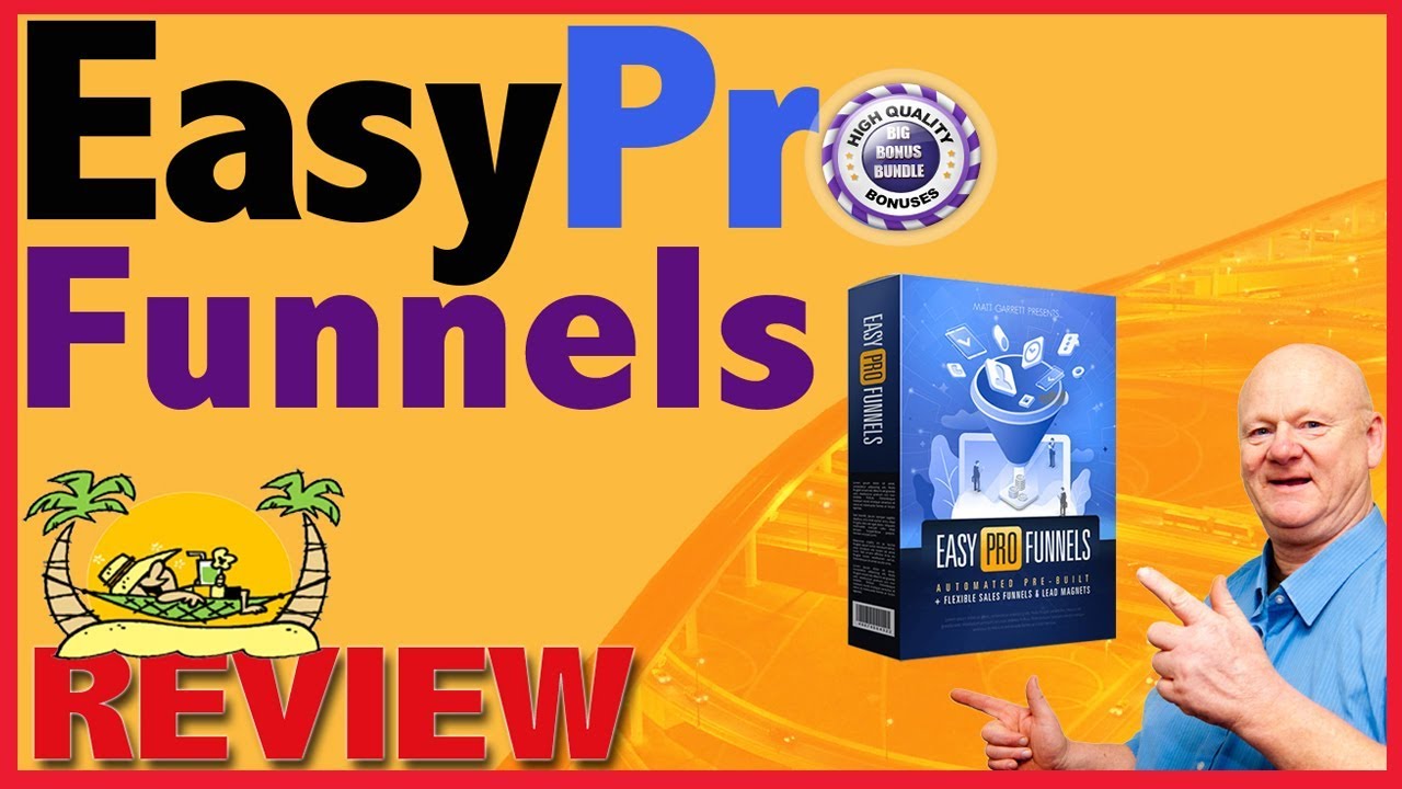 Easy Pro Funnels Review with Free Bonuses [How To Create Profitable Funnels]