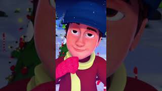 Christmas Snowman Song #shorts #nurseryrhymes #cartoonvideos