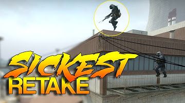 CS:GO - SICKEST 1vs5 Retake!