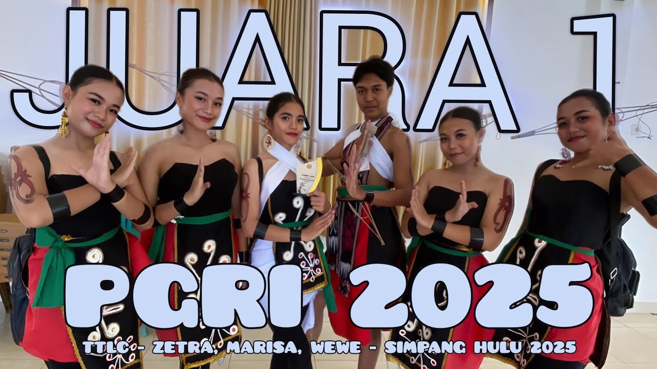 (Juara 1) - ttlc(Zetra, Marisa & Wewe) Tari Kreasi Dayak Simpang Dayak Ketapang Official Video