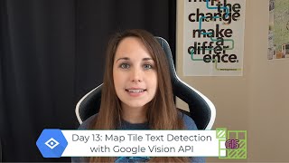 Map Tile Text Detection with Google Vision API