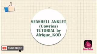 DIY adjustable cowrie shell anklet Tutorials