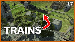 MegaMod 9 Banished Gameplay - We have a TRAIN!