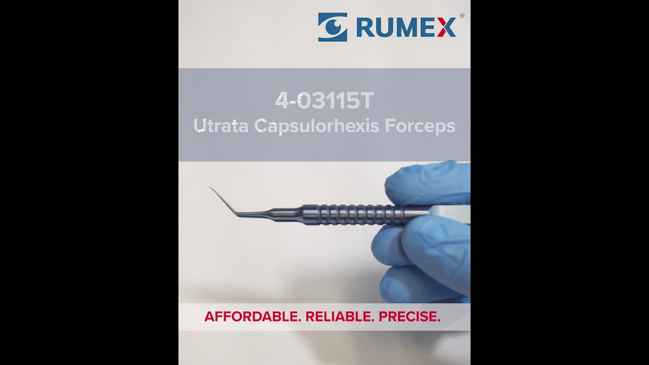 Microneurosurgery 4A ⅣA 4-0395 Capsulorhexis Forceps with Scale