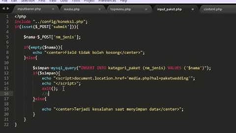 Tutorial Membuat CMS dengan PHP MYSQL Part #4