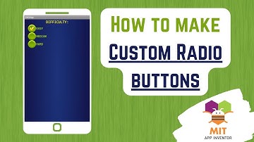 Radio Buttons in MIT App Inventor | Game Settings Screen MIT App Inventor | tinyDB