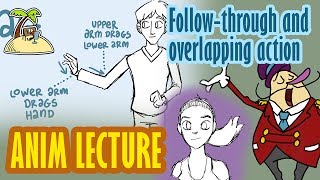 Follow through and overlapping action - animation principle