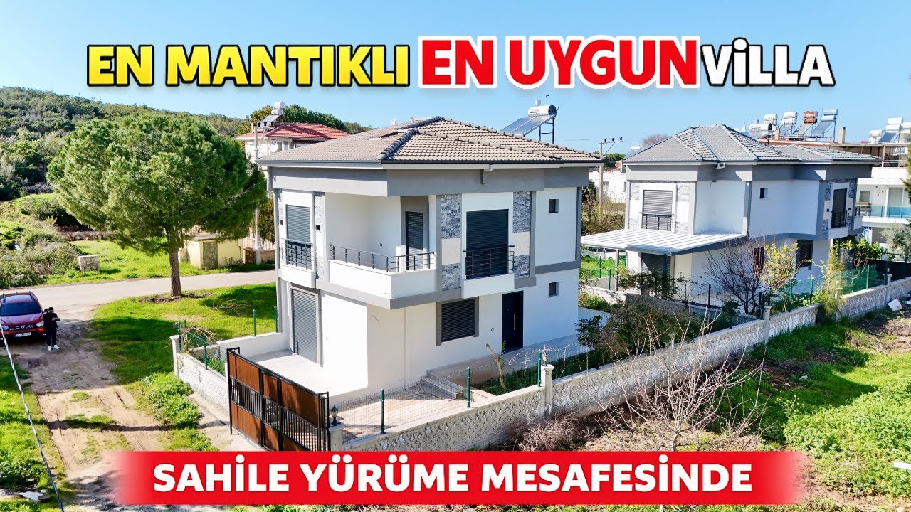 Denize 600 Metre Harika Villa Didim Sağturda Muhteşem Konum (D-72)