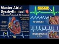 Master Atrial Dysrhythmias in Hindi: PACs, Atrial Flutter &amp; A. Fib | ECG Basics