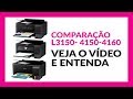 IMPORTANTE | COMPARAÇÃO EPSON L4150 | L3150 | L4160