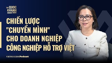 Duy Oanh, PGĐ. CSID | Chiến lược "chuyển mình" cho doanh nghiệp công nghiệp hỗ trợ Việt | TQKS #117