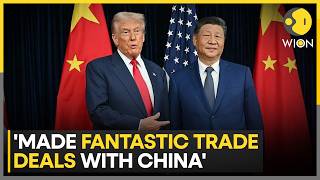 Trump-Xi Summit: Donald Trump Hails Fantastic US-China Trade Agreements | WION News