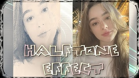 Halftone Dot effect Tutorial - Alight motion