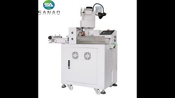 How to operate automatic wire stripping twisting terminal crimping machine