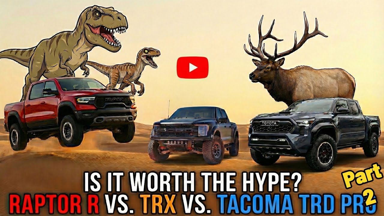 Why a Toyota Tacoma TRD is better than the new 2026 TRX!