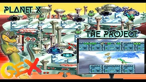 Gex: Chanel 6: Planet X: Level 6: The Project ( Secret World ) Gameplay