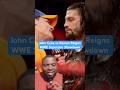 John Cena vs Roman Reigns | WWE Superstar Showdown