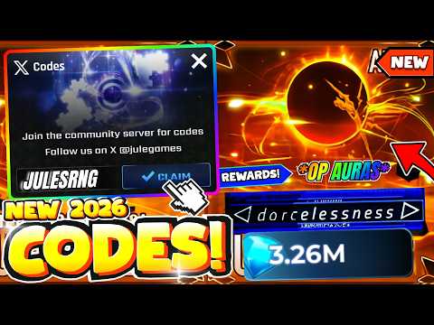 *NEW CODES* ALL WORKING CODES FOR JULE'S RNG CODES IN 2026! ROBLOX JULE'S RNG CODES