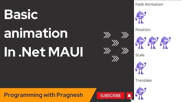 Basic animation - .NET MAUI