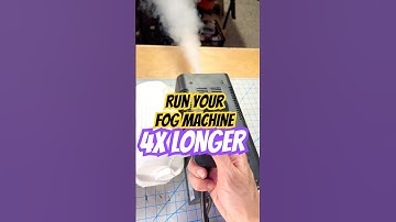 Iedereen kan zelf een rookmachine upgraden!