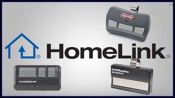 HomeLink Programming Instructions With How To | For Garage Doors And Gates