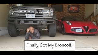 Garage Update: My 2021 Ford Bronco Is Here!! by Gerard P Collins 2,187 views 2 years ago 2 minutes, 54 seconds