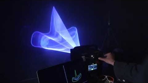 Leap Motion Realtime Interactive Laser Tests * SALEM3ALIA *