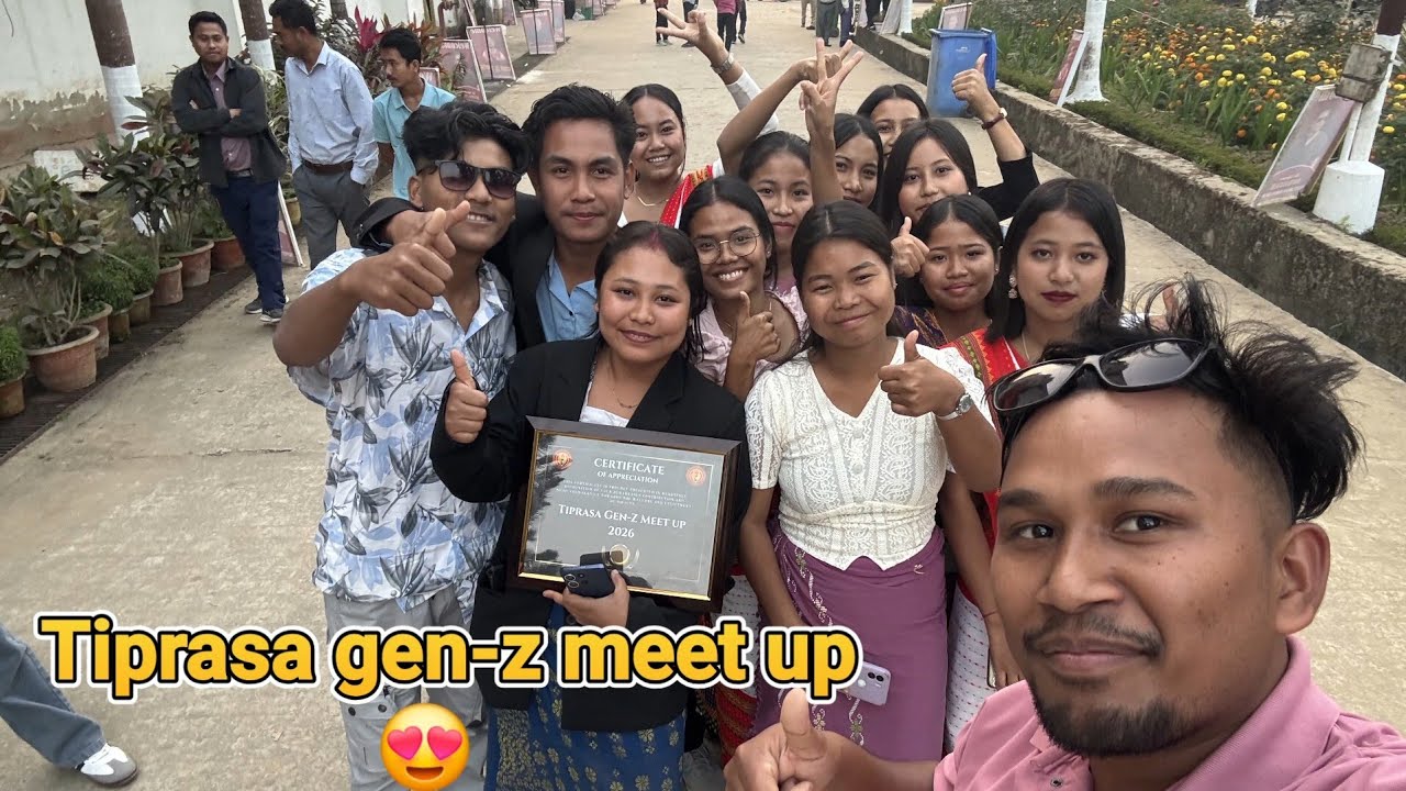 Tiprasa gen-z meet up oh thag gwi belai tong thok kha 😍