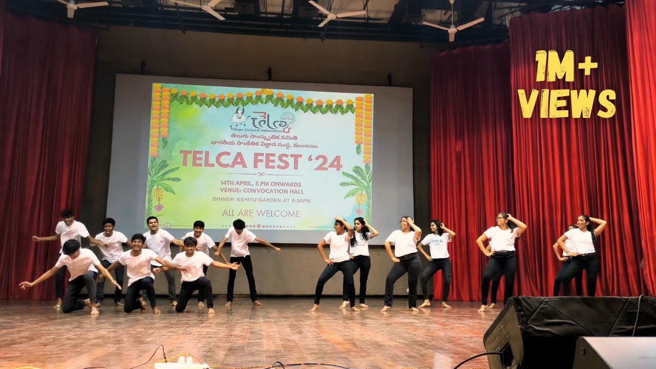 Fresher's Dance Performance | Telugu Songs | TELCA FEST 2024 [ IIT BOMBAY ]