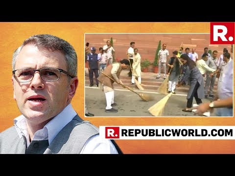 Omar Abdullah Mocks Hema Malini, Tells Her To Practice Her Broom-Work