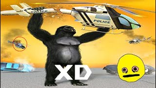 Gorila aplastar ciudad ataque prision escapa (gameplay) screenshot 4