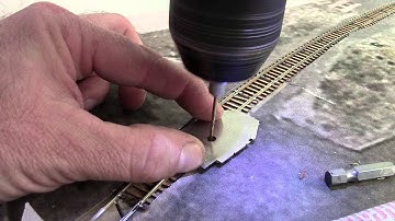 Using NMRA Gauge when drilling feeder holes