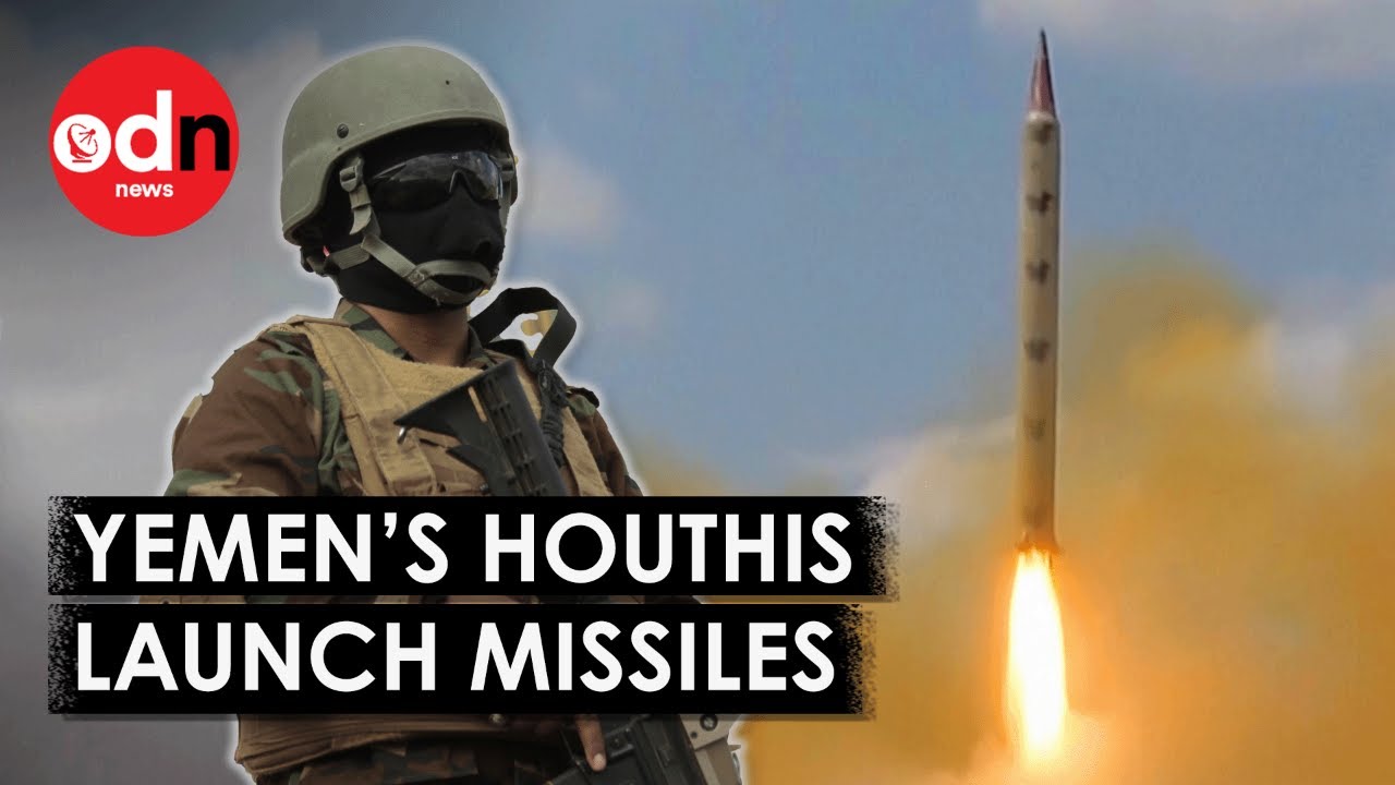 Yemen's Houthis Launch 'Ballistic Missiles' Attack at Israel - YouTube