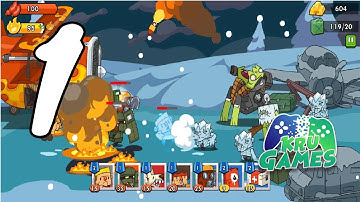 Zombie Defense 2: Offline TD Games Gameplay Walkthrough #1 (Android, IOS)